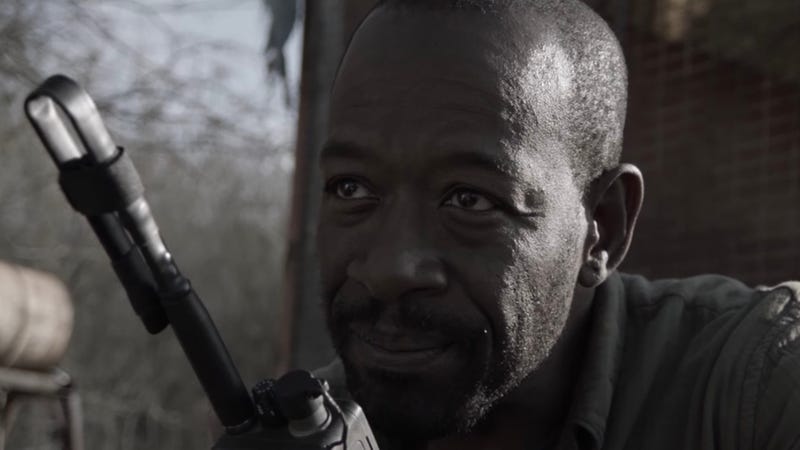 Lennie James is chatting about Walking Dead on Fear the Walking Dead.