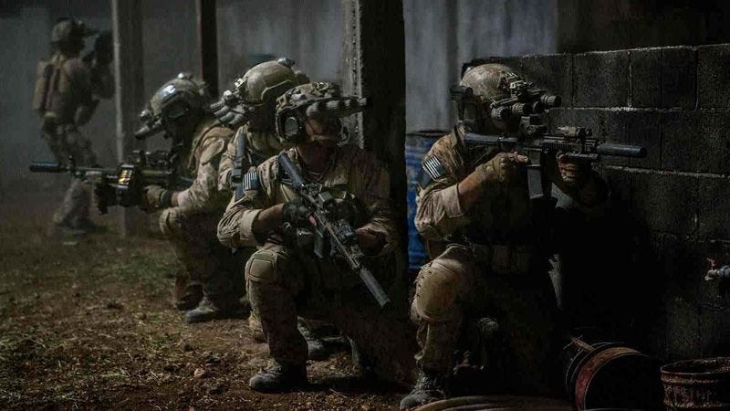Illustration for article titled 'Zero Dark Thirty' Reveals Navy SEALs Killed Bin Laden By Frantically Throwing Whatever They Could Find At Him