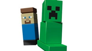 Illustration for article titled Minecraft Micro World Debuts At LEGO World Copenhagen, Shipping Summer 2012