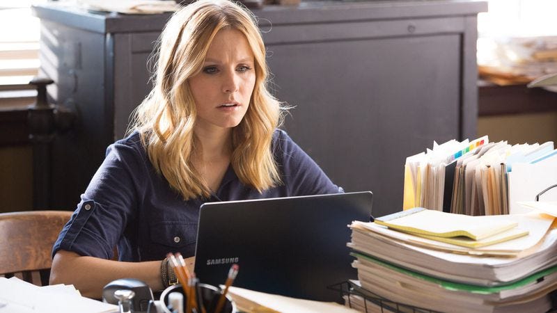 Illustration for article titled Those with non-Piz-related problems with the Veronica Mars movie may get a refund