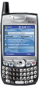 Illustration for article titled Verizon Officialy Gets Treo 700wx, Sprint Points and Laughs Nelson Style