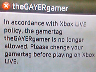 Illustration for article titled "theGAYERGamer" Gets Xbox Live Ban, Microsoft Explains