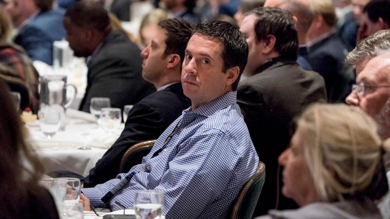 Rep. Devin Nunes, R-Calif., attends a speech by President Donald Trump at the 2018 House and Senate Republican Member Conference