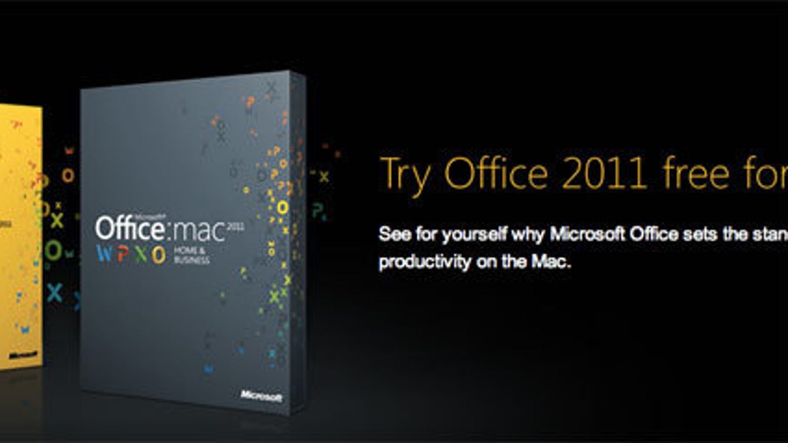Download Office for Mac 2011 Trial