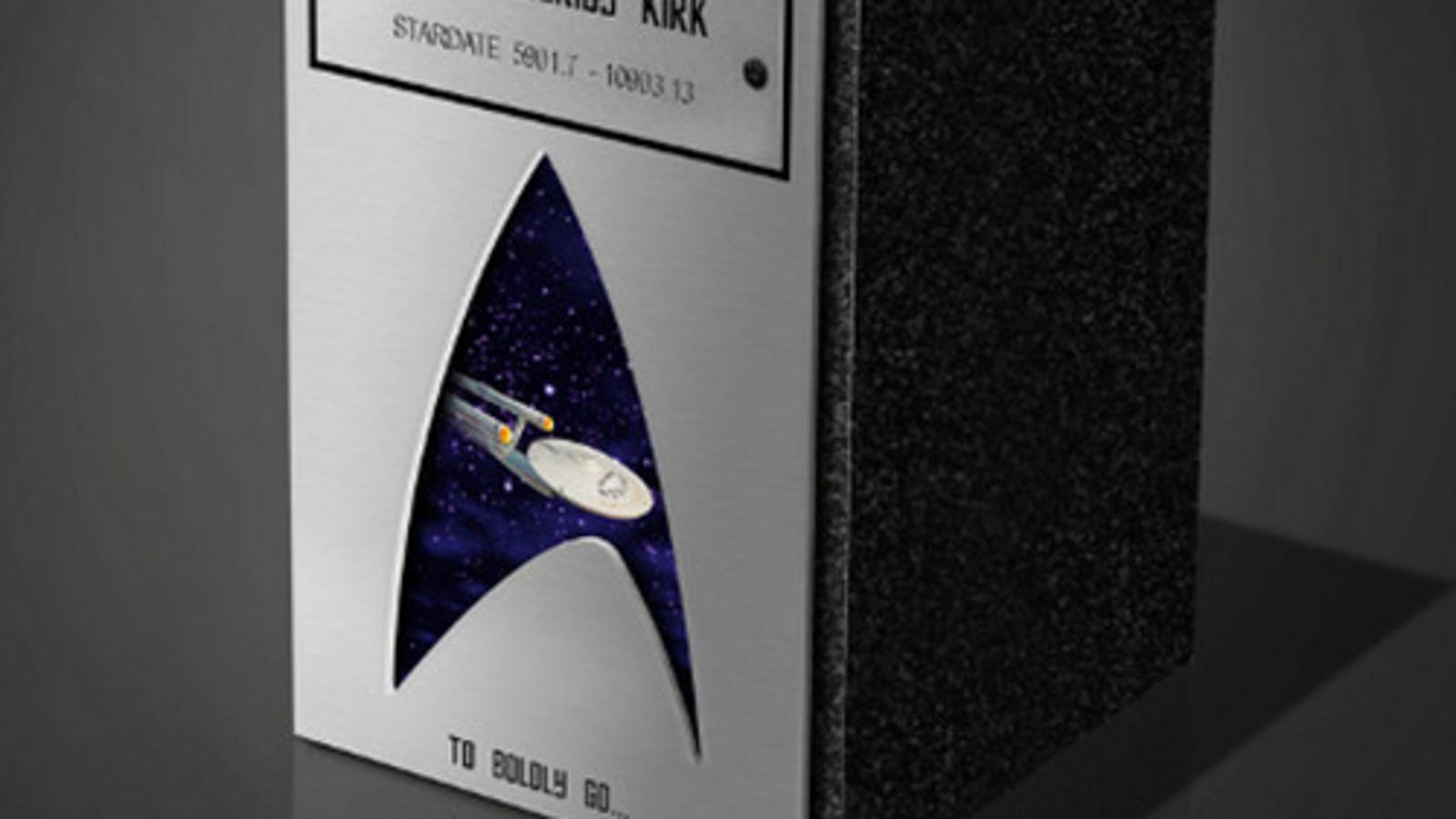 Trekkie Ashes Can Only Be Stored In A Star Trek Urn