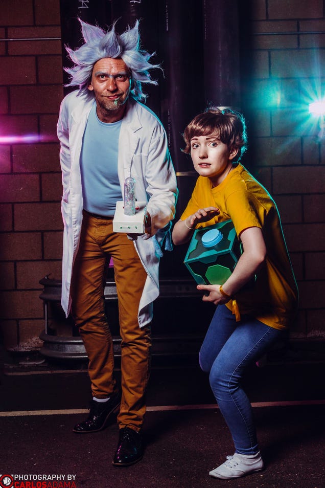 live action rick morty