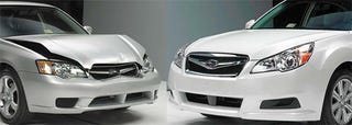 Illustration for article titled 2010 Subaru Legacy Now Slightly Cheaper To Crash