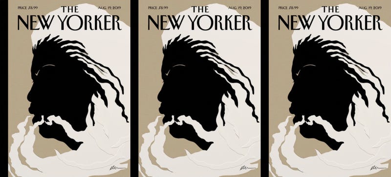 Illustration for article titled ‘Quiet As It’s Kept’: Artist Kara Walker Creates the New Yorker’s Cover Tribute to Toni Morrison