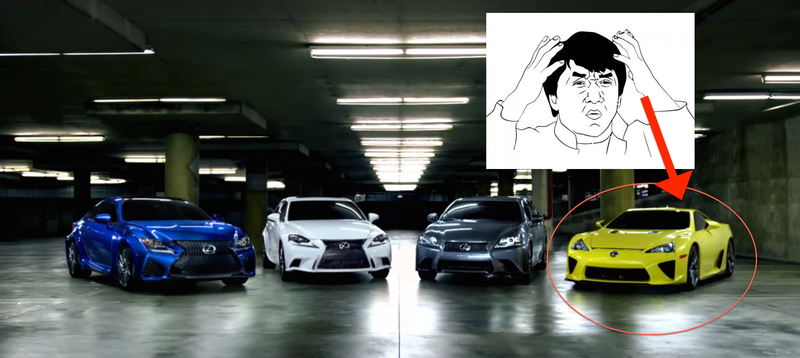 Illustration for article titled Why Do Lexus Commercials Still Show the LFA...