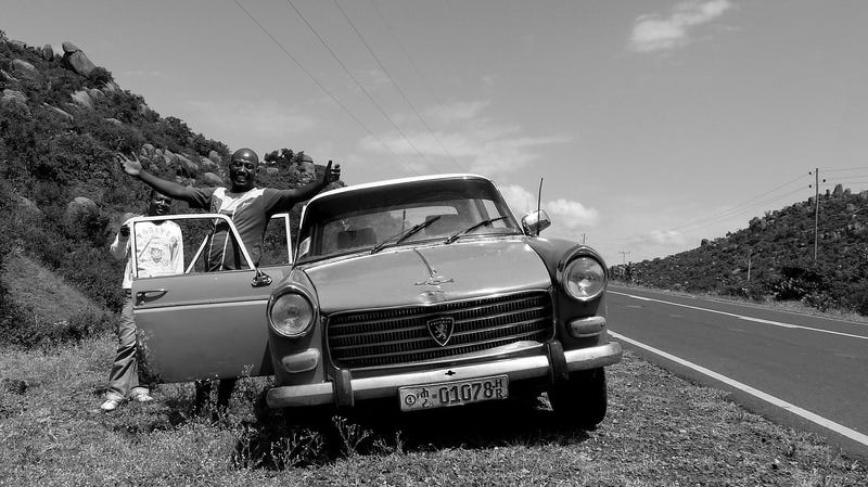 Illustration for article titled Ethiopia Is Growing Out Of Its Classic Peugeot Taxis