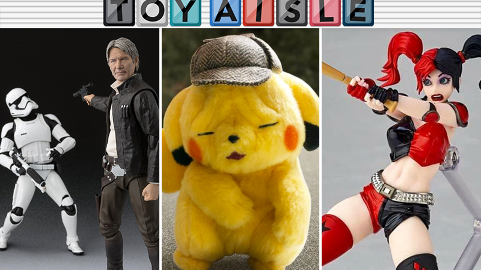 The Weirdest Detective Pikachu Meme Now Has a Plush, and More Peculiar Toys of the Week