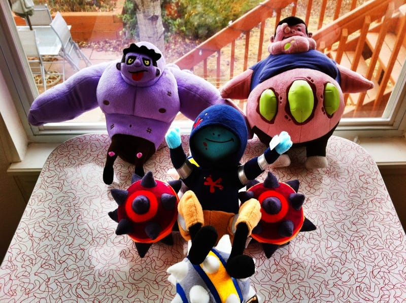 A Closer Look at the Left 4 Dead 2 Plush Zombies