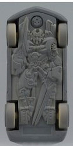 Illustration for article titled Leaked Transformers Corvette Centennial Concept Toy Possibly Reveals Robot Mode