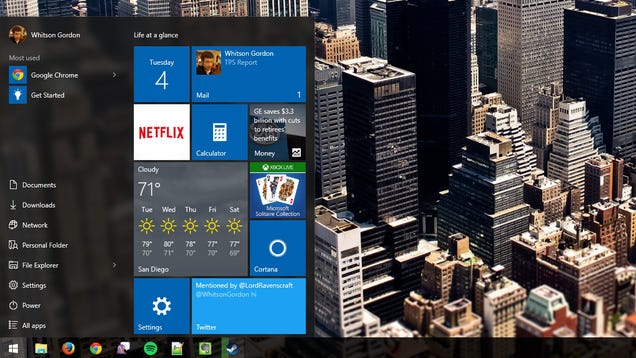 How to Customize the Windows 10 Start Menu