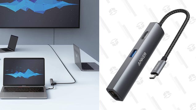 Anker's 5-in-1 USB-C Hub Has Ethernet, HDMI, and Three USB 3.0 Ports for $26 [Exclusive]