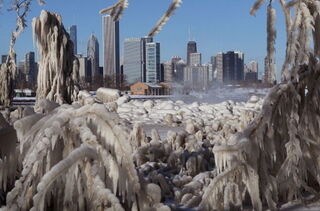 Chicago is in a deep freeze.