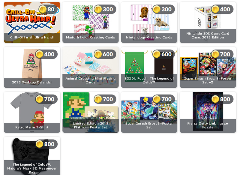 Illustration for article titled There are 117 Games, Physical Items on Club Nintendo Right Now