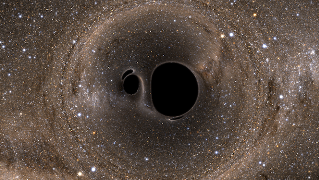 This Is What It Really Looks Like When Two Black Holes Collide 4343