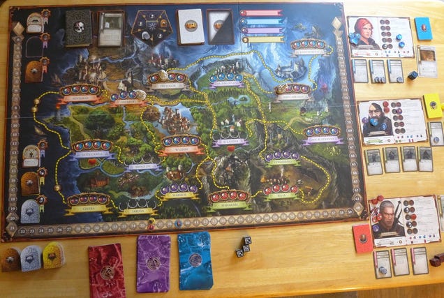 Here's How I'd Change The Witcher Board Game To Make It Not Suck