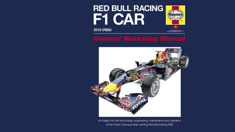 Illustration for article titled Haynes publishes workshop manual for Red Bull F1 car