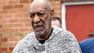 Bill Cosby leaves the courthouse in Elkins Park, Pa., Dec. 30, 2015, after his arraignment on charges of aggravated indecent assault. KENA BETANCUR/AFP/Getty Images
