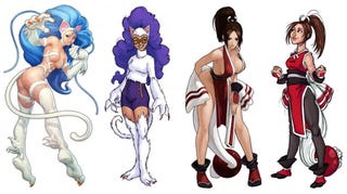 Illustration for article titled Sexy Fighting Game Characters, Redesigned