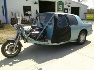 Illustration for article titled Why Yes, That Is A Cougar Trike