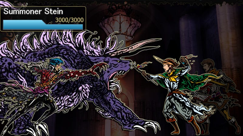 Illustration for article titled Knights Of The Crystals Is Final Fantasy For Facebook