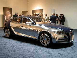 Illustration for article titled Four-Door Bugatti Galibier 16C Live, And In The Insanely Expensive Metal Flesh