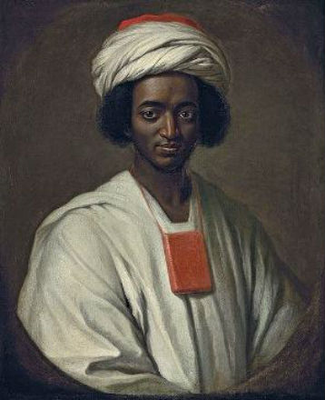 Job ben Solomon, 1733, by William Hoare. Oil on canvas.30 x 25 in. Qatar Museums Authority/Orientalist Museum, Doha, Qatar