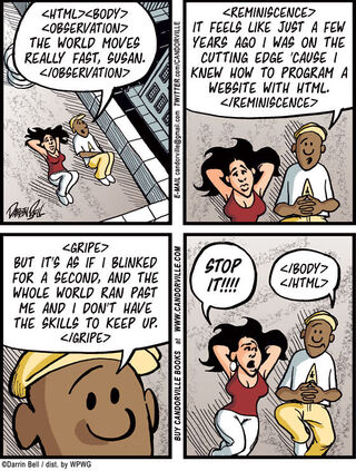 Illustration for article titled Candorville Comic: Lemont's Code