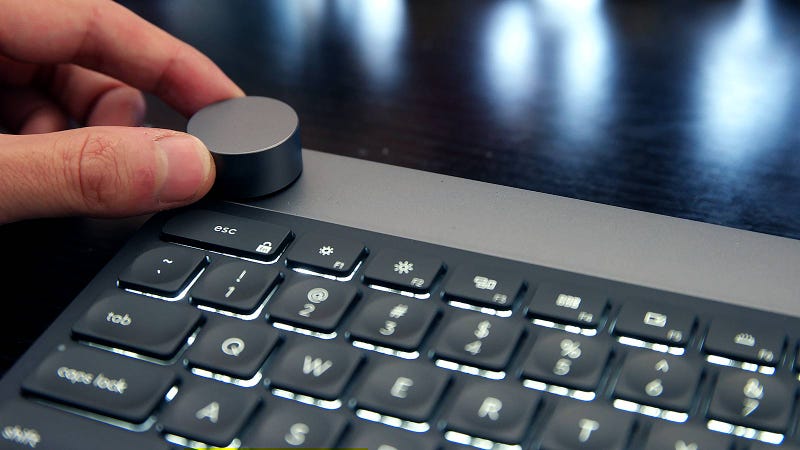 command button on logitech keyboard