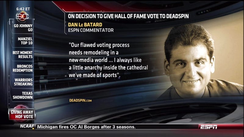 Illustration for article titled The Angry Things Writers Are Saying About Our Hall Of Fame Ballot
