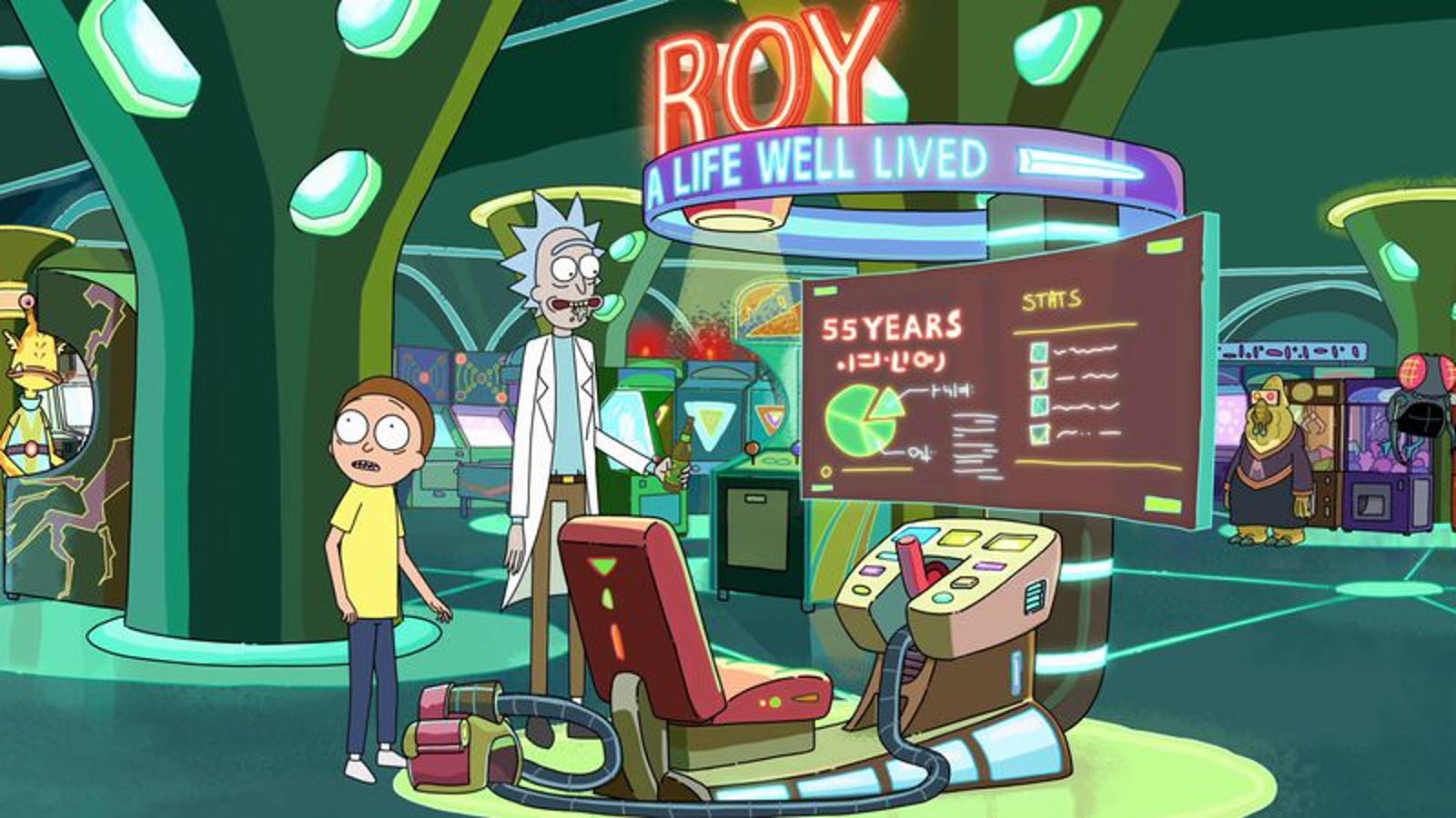 Soon you can abandon your real family and live in a Rick And Morty VR game
