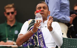 Illustration for article titled Nick Kyrgios Had A Meltdown At Wimbledon