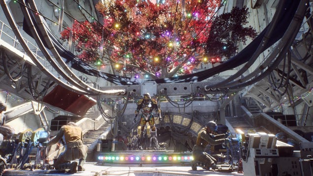 Anthem Still Hasn't Taken Down Its Christmas Decorations Either
