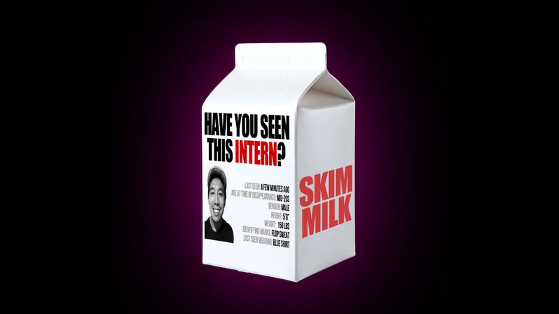 Illustration for article titled Have You Seen This Intern?