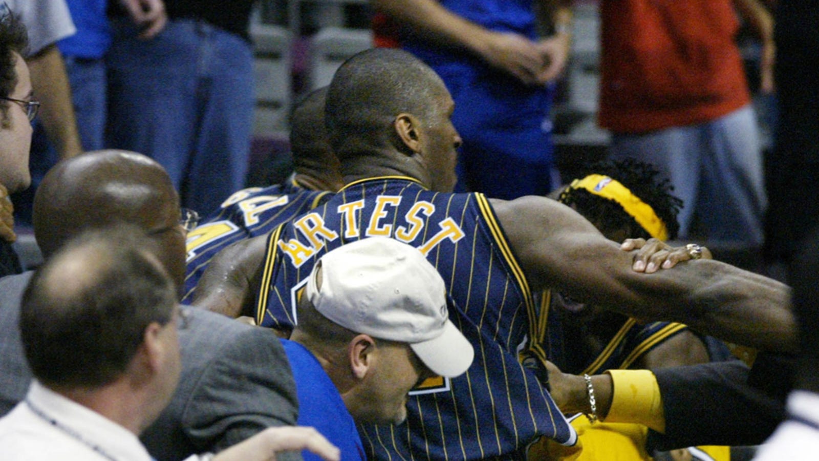 The Pacers-Pistons Brawl Was 20 Times Worse In Person Than It Was On TV
