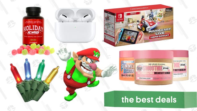 Thursday's Best Deals: AirPods Pro, Mario Kart Live, CBD Spiced Drops, New iPad, Super Mario 3D All-Stars, Ulta Soap & Glory, Assassin's Creed Valhalla, and More