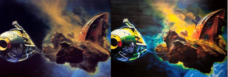 How A Science Fiction Book Cover Became A 5 7 Million Painting