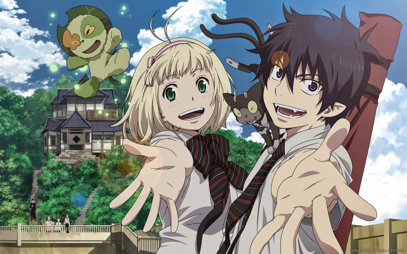 Illustration for article titled Here it is the new trailer of the second season of Blue Exorcist
