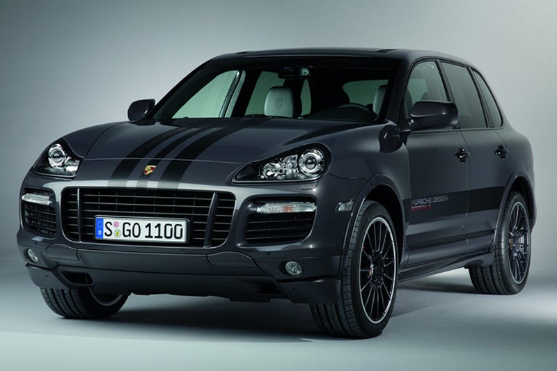 Illustration for article titled Porsche Cayenne GTS Design Edition 3: Blacula's New Ride