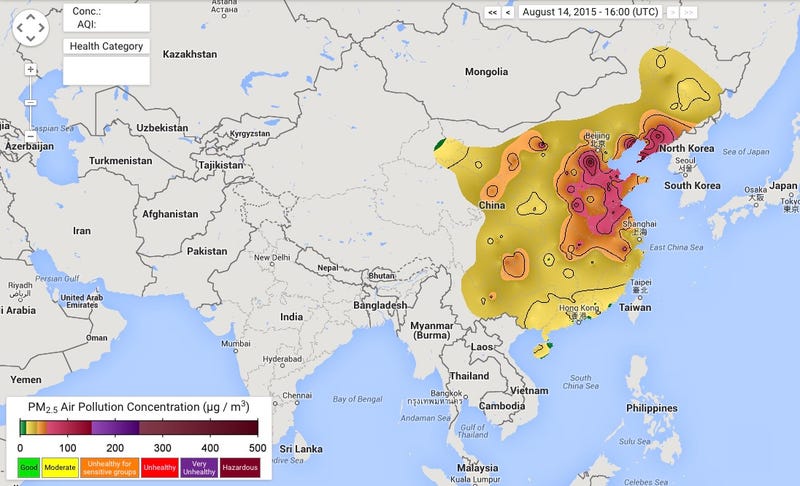 The Awful Air Pollution in China Is Killing 4,000 People Every Day