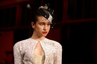 Illustration for article titled Top Model Hopeful Stalks Australian Runway