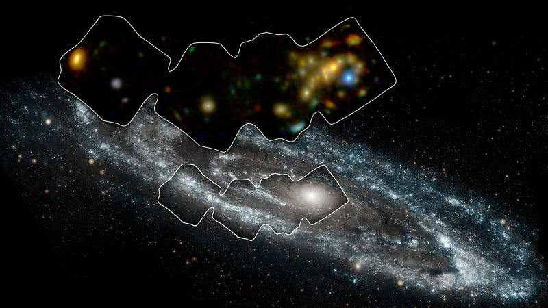 Illustration for article titled The Best Ever View of Our Closest Neighboring Galaxy Has Something Very Strange In It