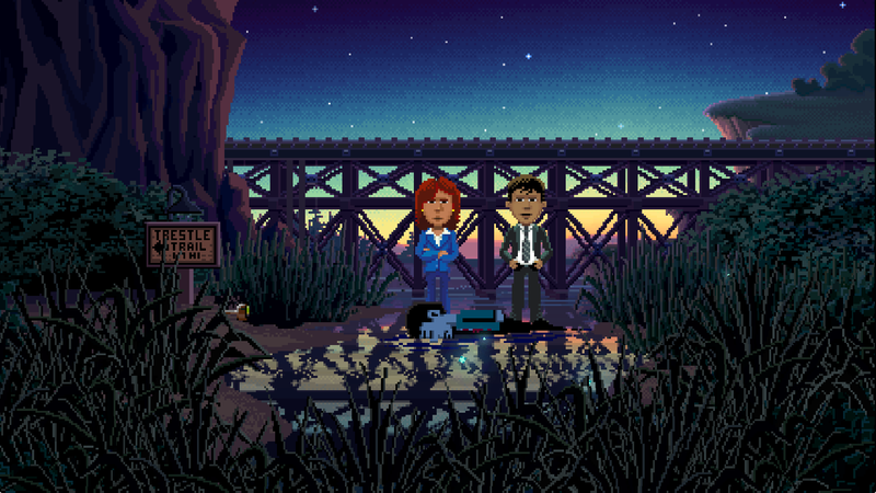 Illustration for article titled Thimbleweed Park Looks Like A Worthy Successor To Old Adventure Games