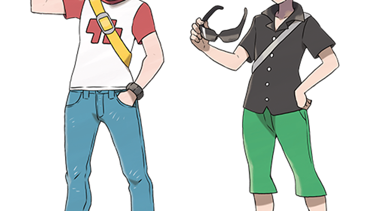 Pokémon Sun And Moon Shows Us Red And Blue As Adults