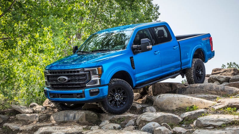 Illustration for article titled The 2020 Ford Super Duty Tremor Is an Off-Roader with a Very Large 7.3-Liter V8
