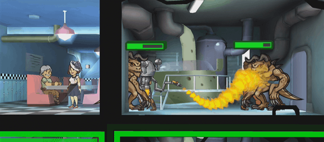 fallout shelter app game killing deathclaws