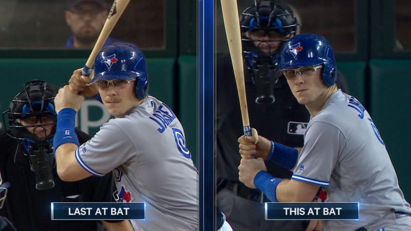 Illustration for article titled Blue Jays' Danny Jansen Sacrificed His Mustache Mid-Game For An RBI Single